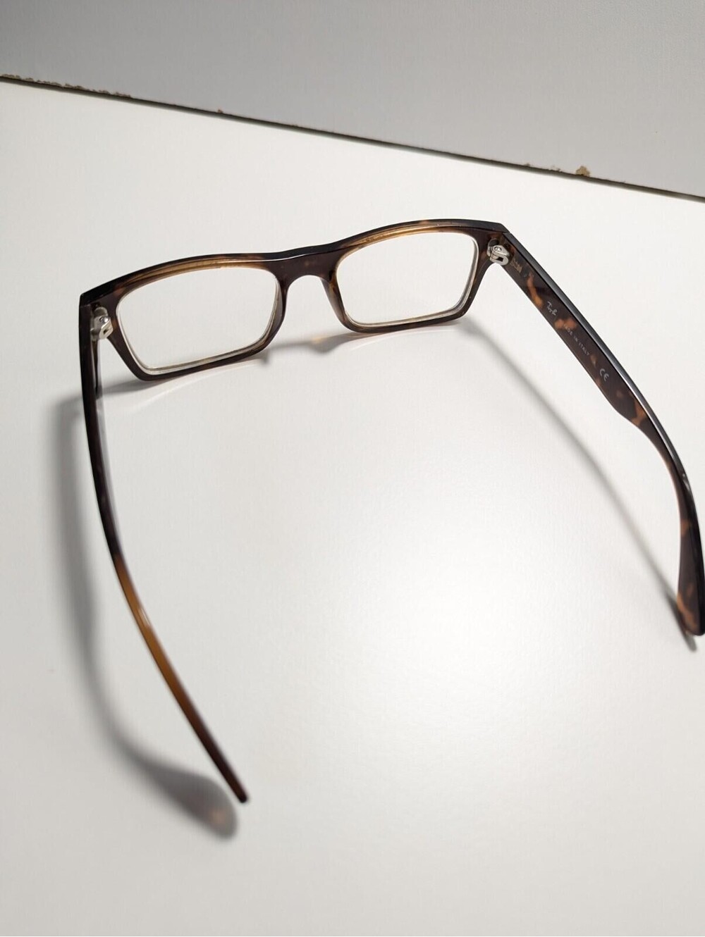 Ray Ban RB 7030 5396 Eyeglasses Brown Size: 53-17-140 Made In Italy FRAMES ONLY - Picture 5 of 9